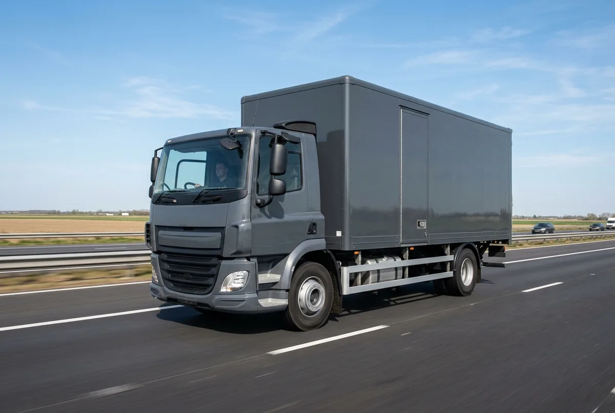Generated illustration, not a photograph: DAF CF 250 FA, a 4×2 rigid lorry