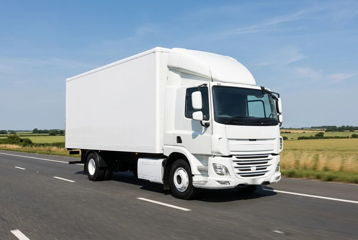 Generated illustration, not a photograph: DAF CF 260 FA, a 4×2 rigid lorry