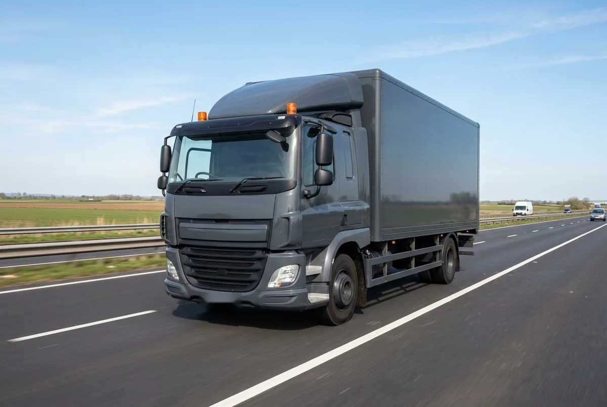 Generated illustration, not a photograph: DAF CF 290 FA, 10.837 L (2013–2017), a 4×2 rigid lorry
