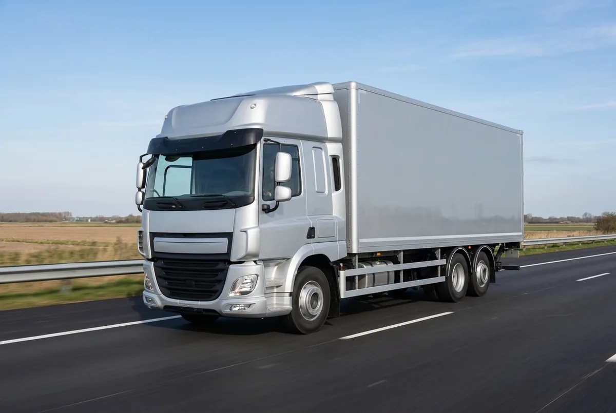 Generated illustration, not a photograph: DAF CF 290 FAG, a 6×2 rigid lorry
