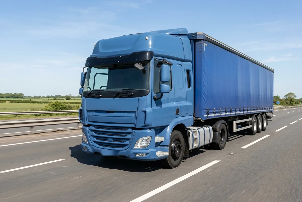 Generated illustration, not a photograph: DAF CF 290 FT, a 4×2 tractor unit