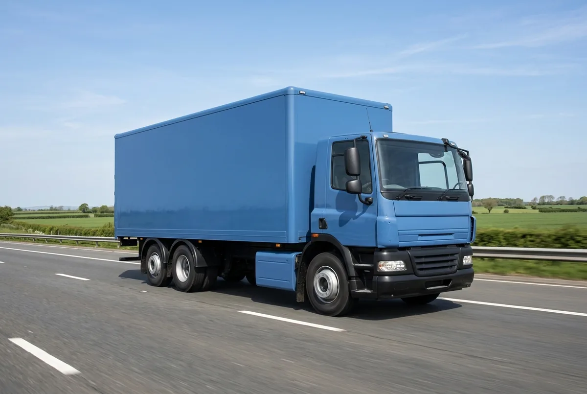 Generated illustration, not a photograph: DAF CF 300 FAG, a 6×2 rigid lorry