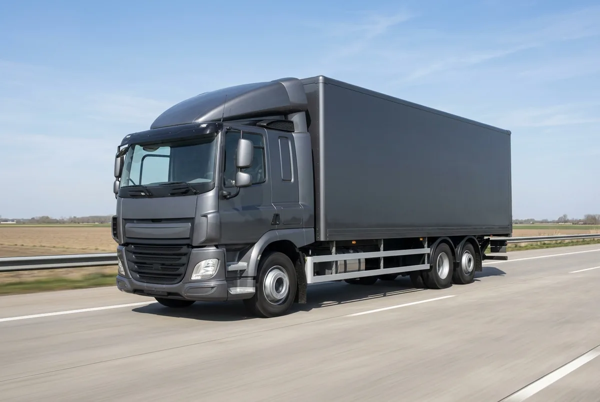 Generated illustration, not a photograph: DAF CF 320 FAS, a 6×2 rigid lorry