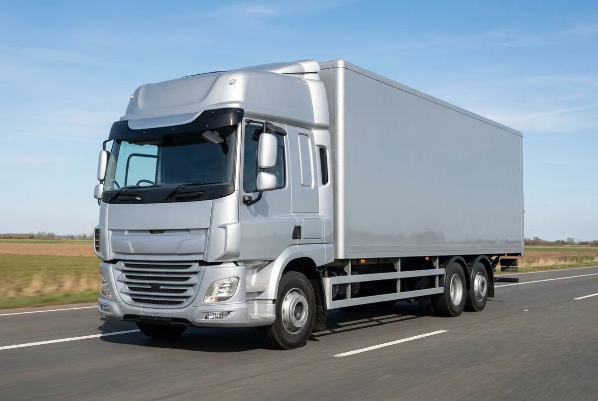 Generated illustration, not a photograph: DAF CF 340 FAG, a 6×2 rigid lorry