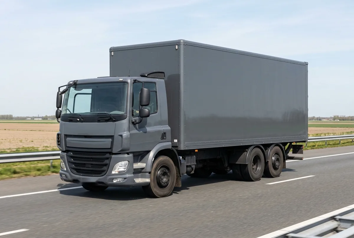 Generated illustration, not a photograph: DAF CF 370 FAT, a 6×4 rigid lorry