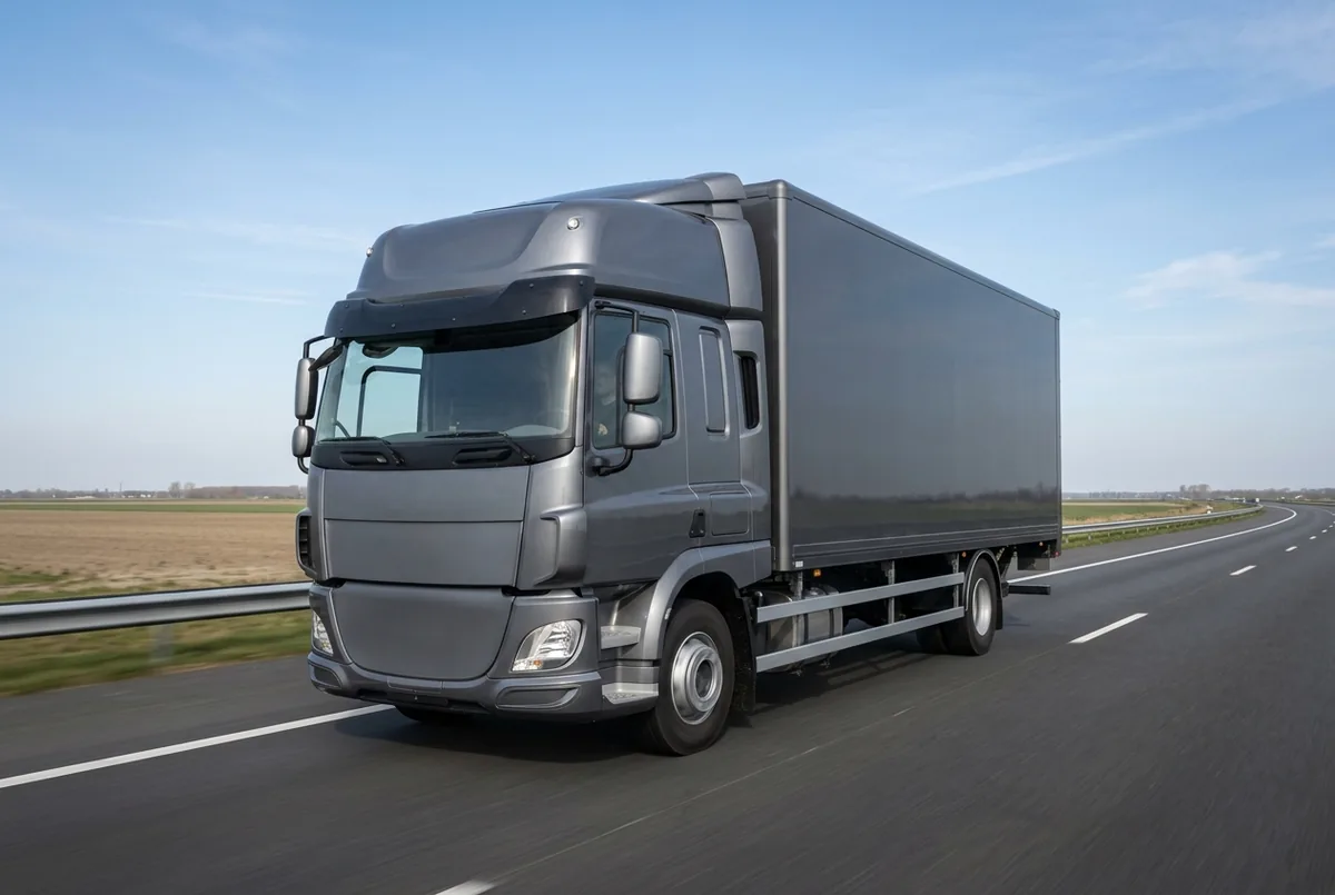 Generated illustration, not a photograph: DAF CF 370 FT, lorry, a 4×2 rigid lorry