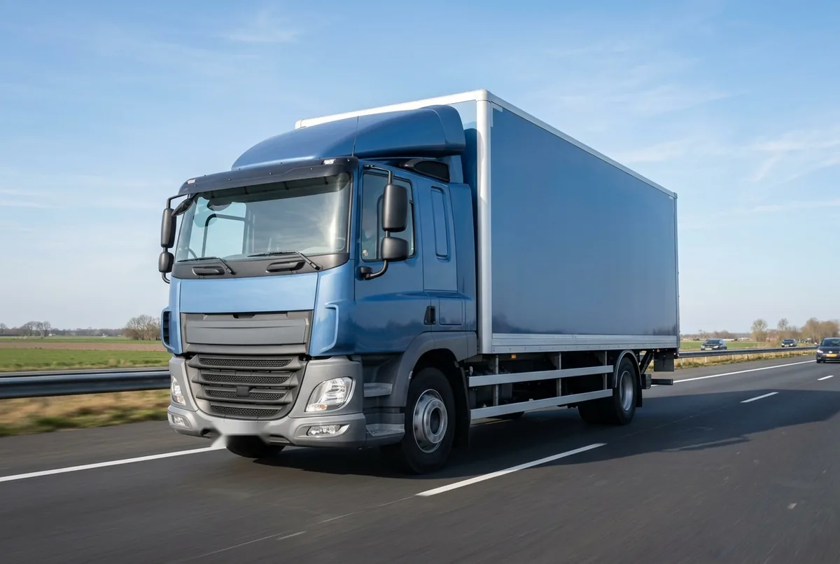 Generated illustration, not a photograph: DAF CF 400 FA, a 4×2 rigid lorry