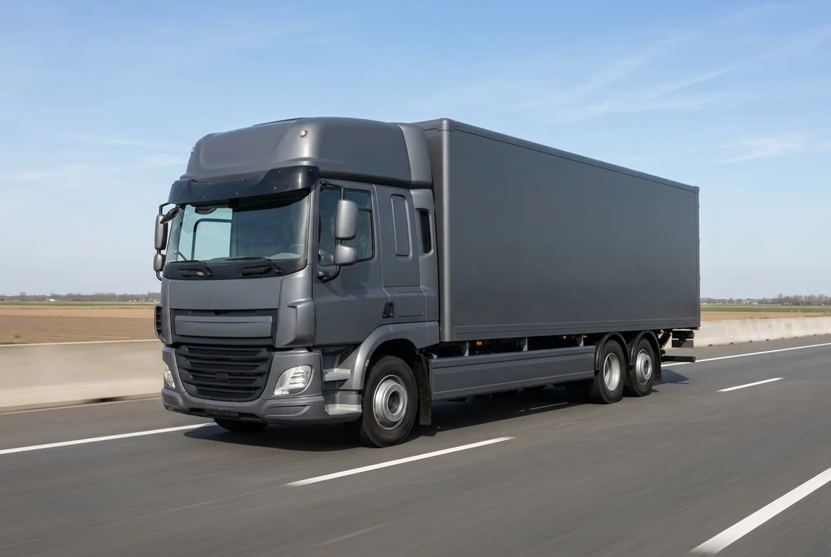 Generated illustration, not a photograph: DAF CF 400 FAG, a 6×2 rigid lorry