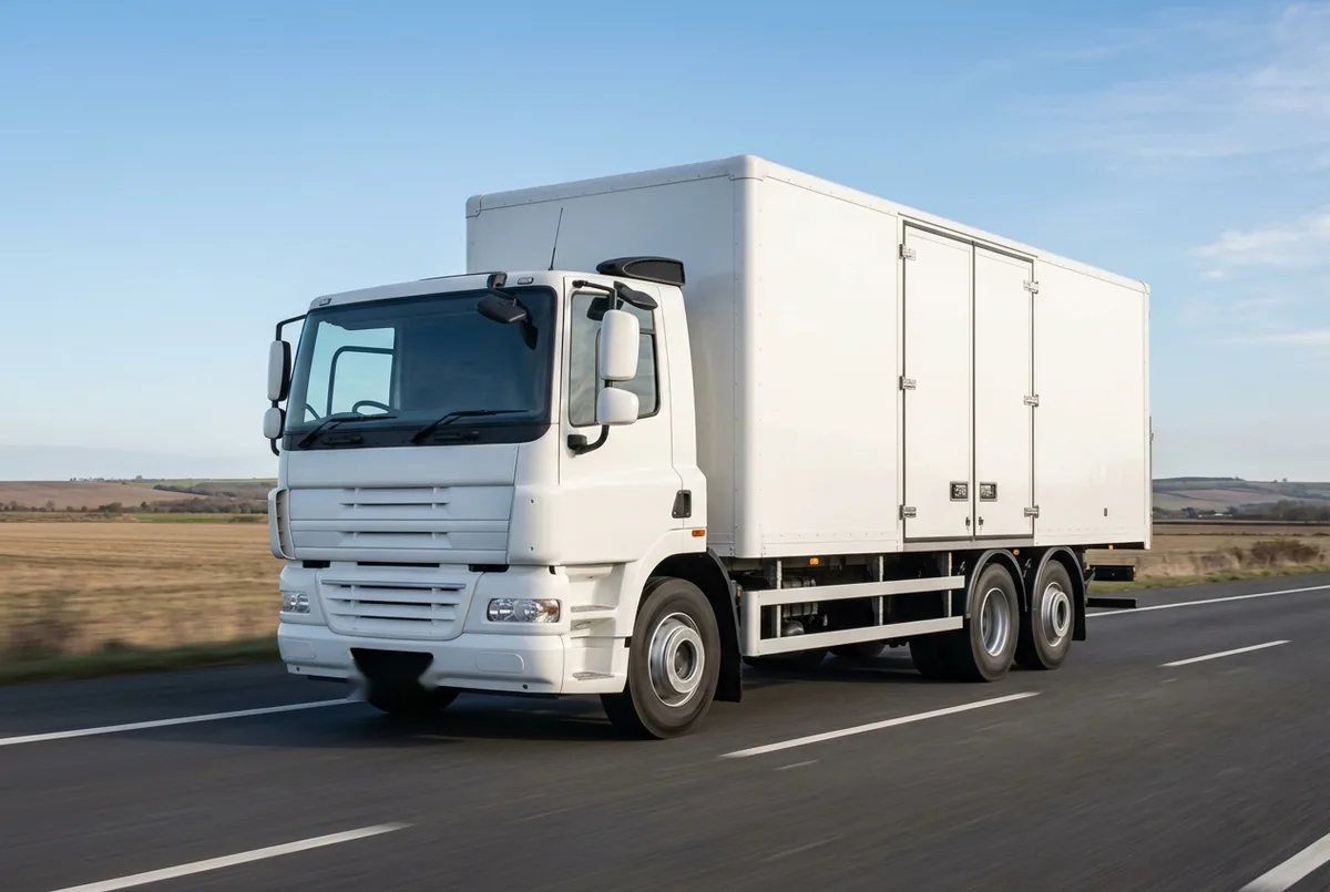 Generated illustration, not a photograph: DAF CF 400 FAS, a 6×2 rigid lorry