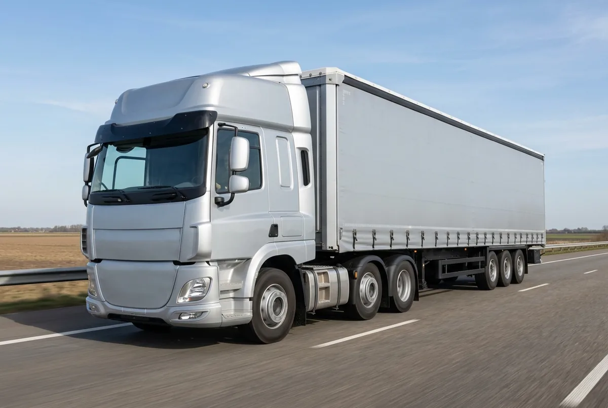 Generated illustration, not a photograph: DAF CF 410 FTG, a 6×2 tractor unit