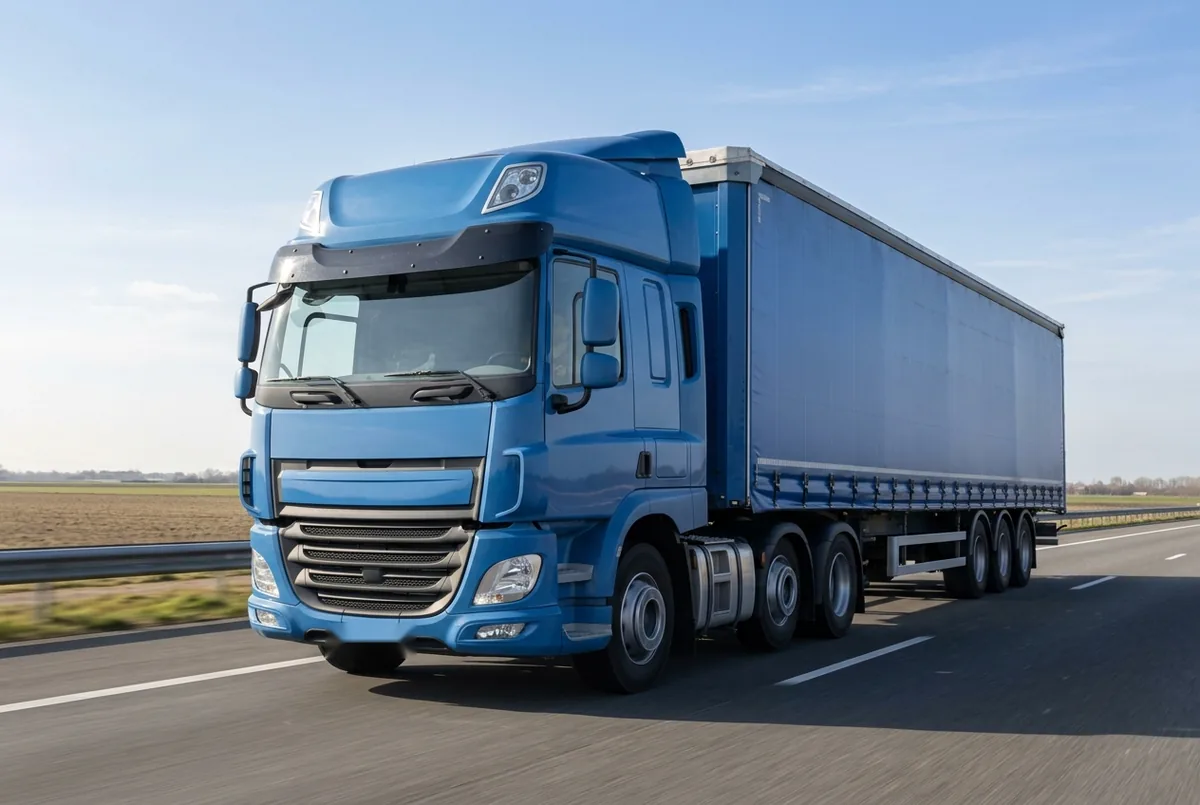 Generated illustration, not a photograph: DAF CF 410 FTP, 12.902 L (2014–2015), a 6×2 tractor unit