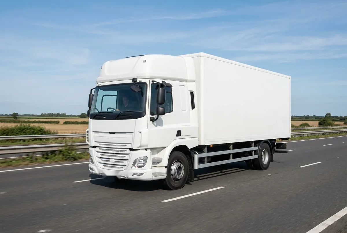 Generated illustration, not a photograph: DAF CF 430 FA, a 4×2 rigid lorry