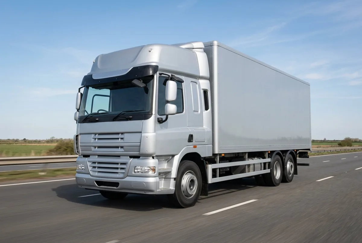 Generated illustration, not a photograph: DAF CF 430 FAN, a 6×2 rigid lorry