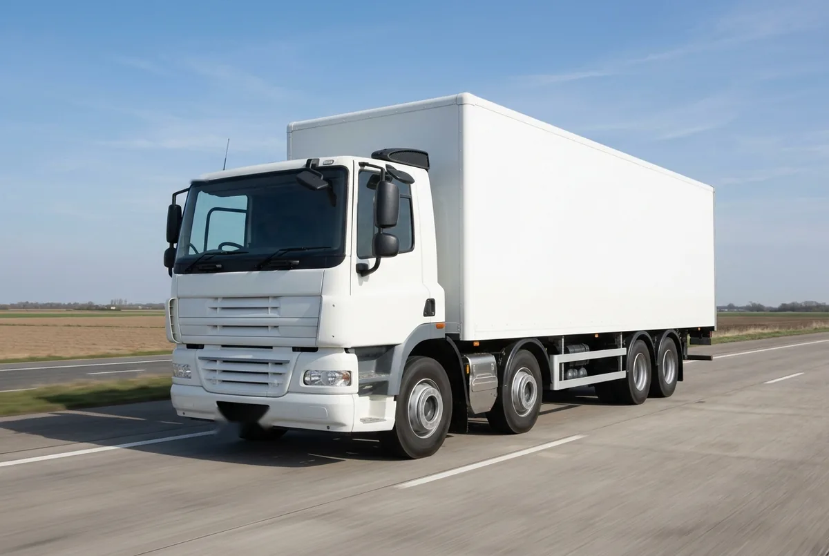 Generated illustration, not a photograph: DAF CF 430 FAW, a 8×4 rigid lorry