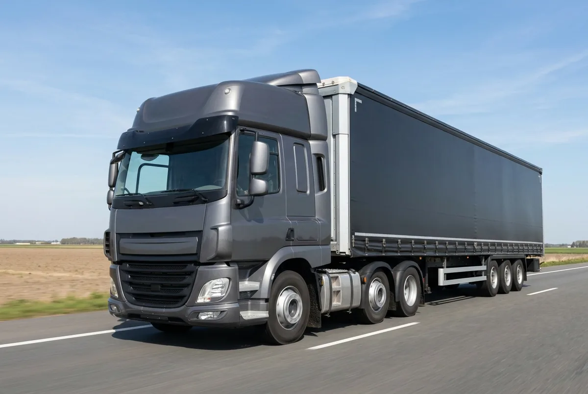 Generated illustration, not a photograph: DAF CF 430 FTP, a 6×2 tractor unit