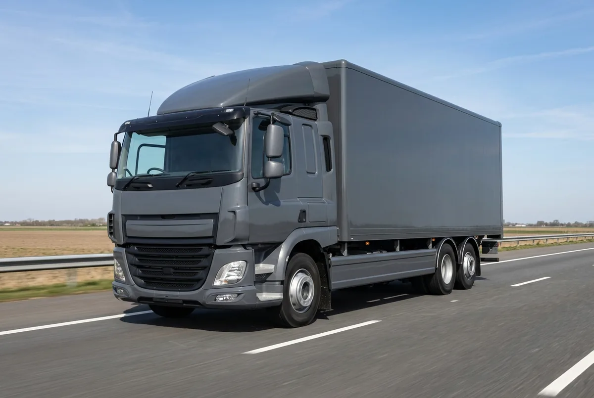 Generated illustration, not a photograph: DAF CF 440 FAR, a 6×2 rigid lorry