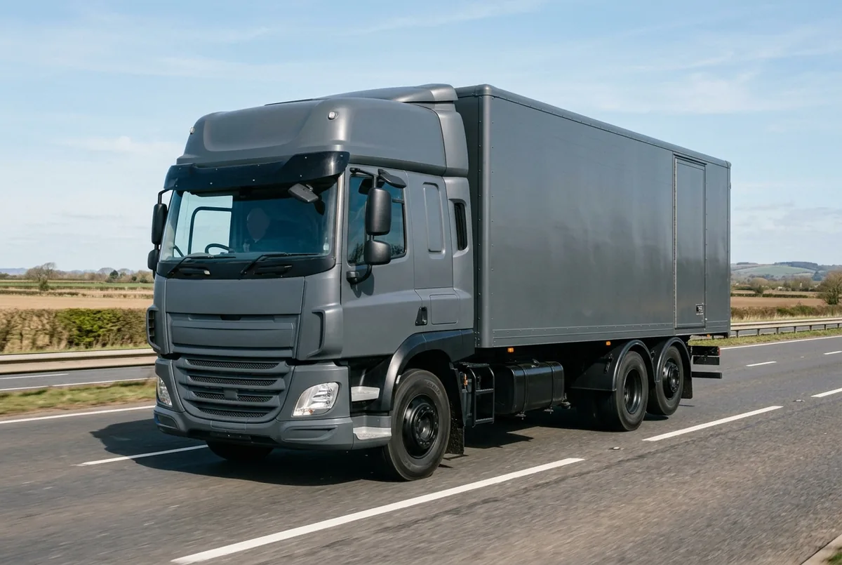 Generated illustration, not a photograph: DAF CF 440 FAS, a 6×2 rigid lorry