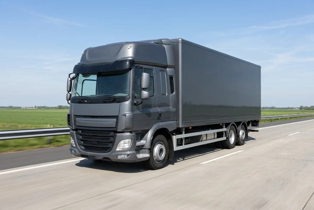 Generated illustration, not a photograph: DAF CF 450 FAR, a 6×2 rigid lorry