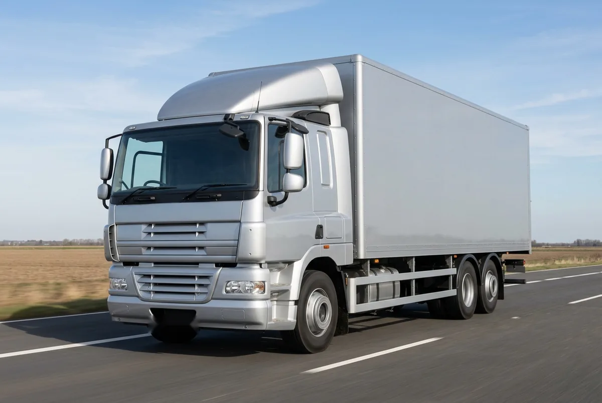 Generated illustration, not a photograph: DAF CF 450 FAS, a 6×2 rigid lorry