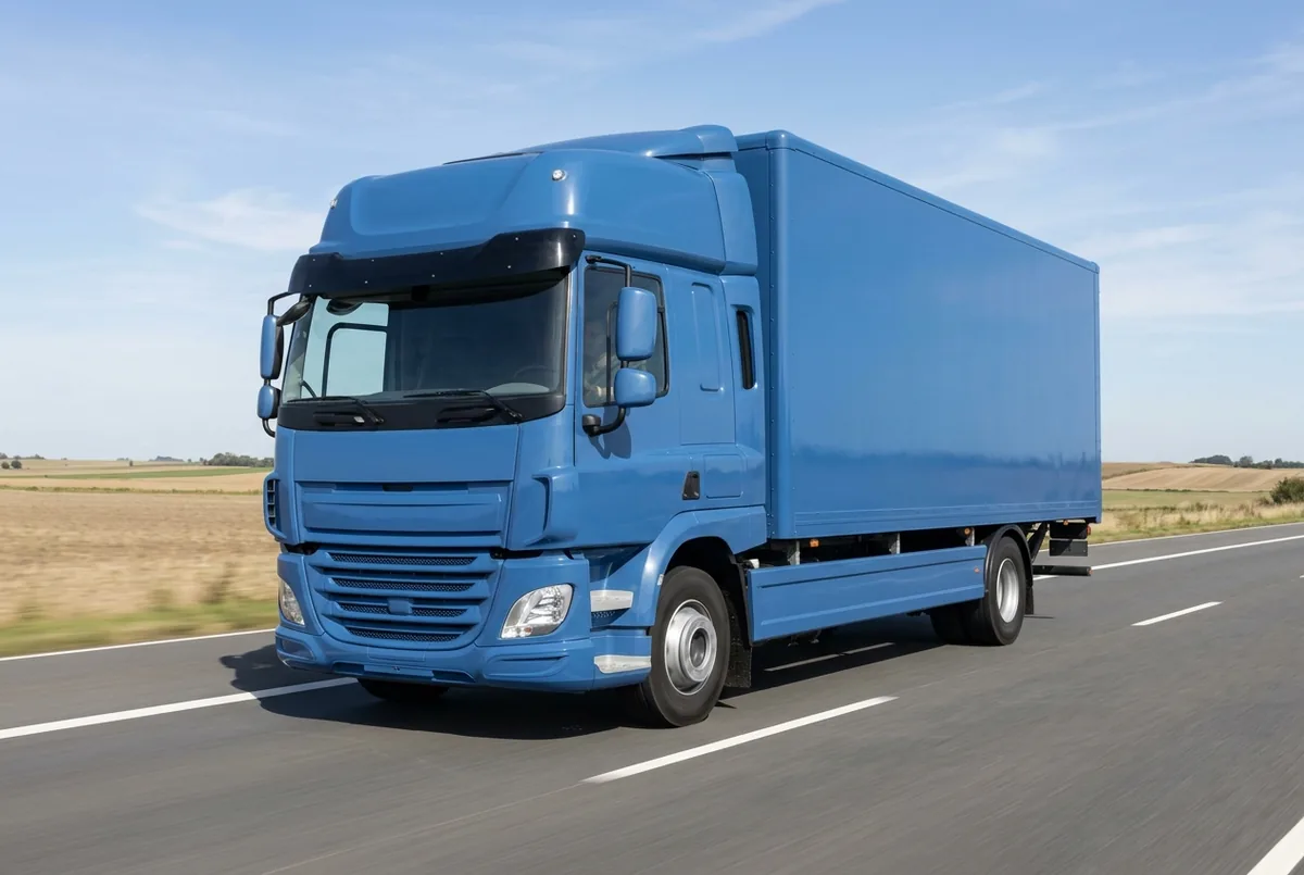 Generated illustration, not a photograph: DAF CF 450 FT, lorry, a 4×2 rigid lorry