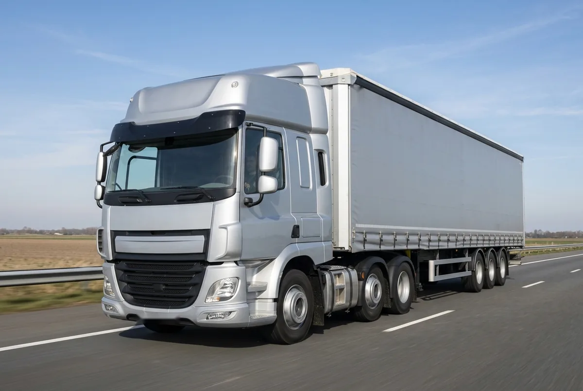 Generated illustration, not a photograph: DAF CF 450 FTN, a 6×2 tractor unit
