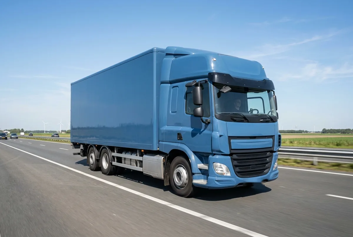 Generated illustration, not a photograph: DAF CF 450 FTP, lorry, a 6×2 rigid lorry