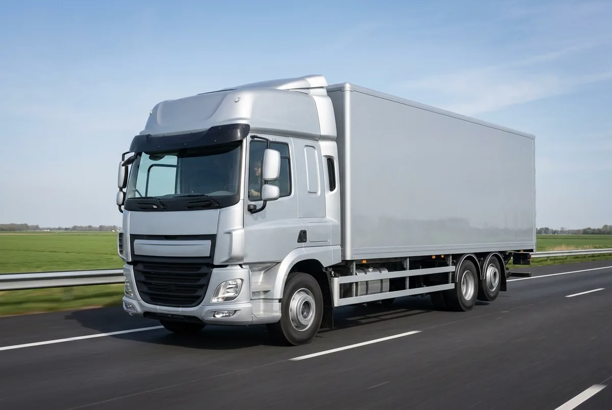 Generated illustration, not a photograph: DAF CF 460 FAN, a 6×2 rigid lorry