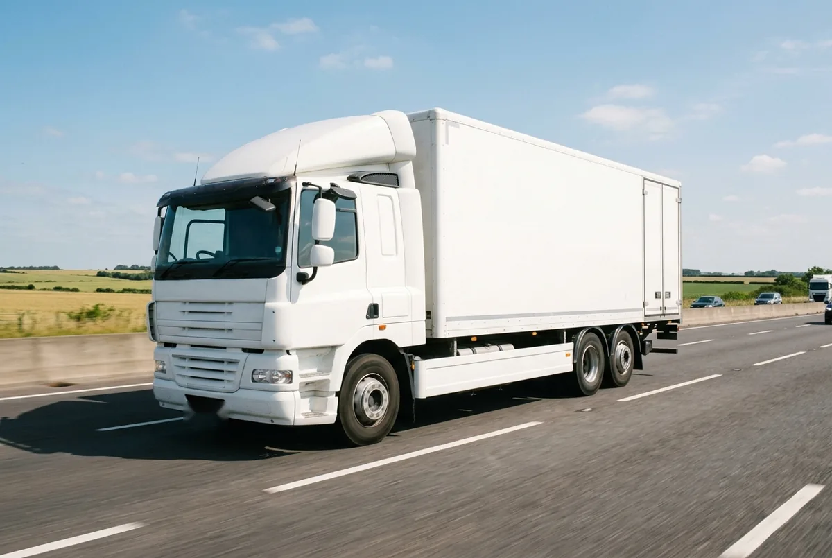 Generated illustration, not a photograph: DAF CF 460 FAS, a 6×2 rigid lorry
