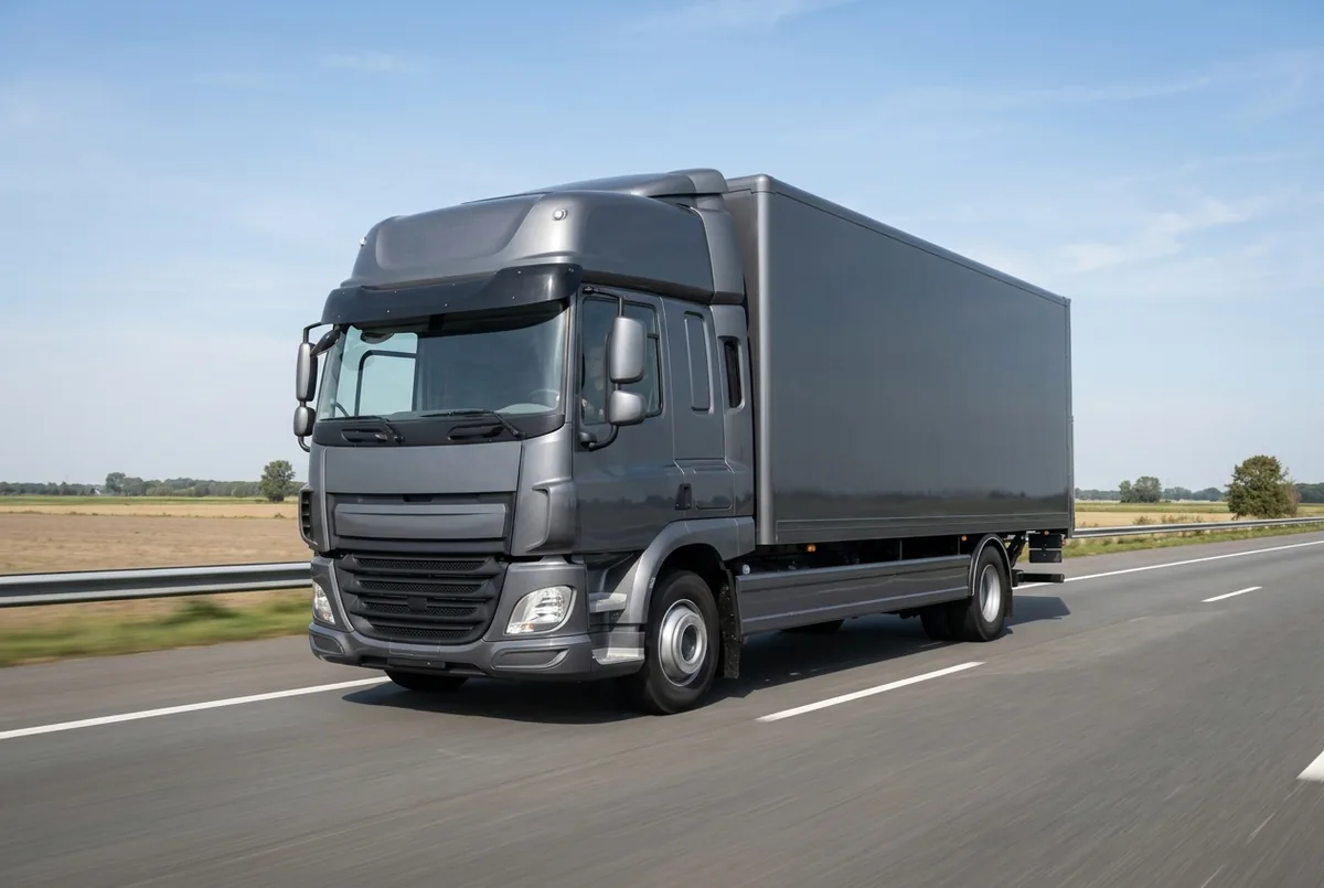 Generated illustration, not a photograph: DAF CF 480 FA, a 4×2 rigid lorry