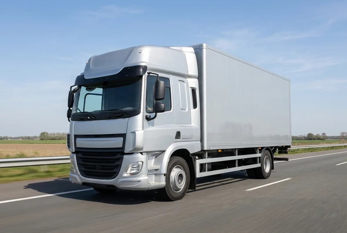 Generated illustration, not a photograph: DAF CF 480 FT, lorry, a 4×2 rigid lorry