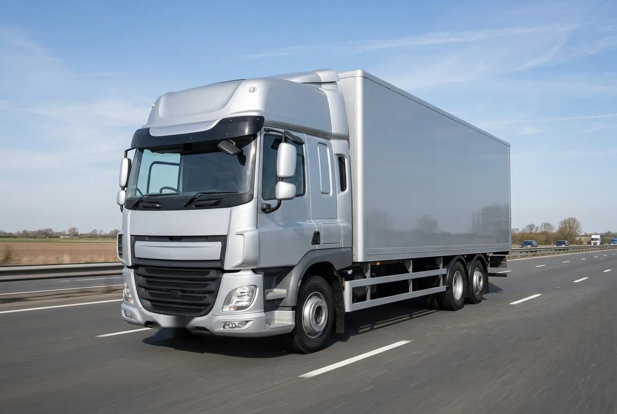 Generated illustration, not a photograph: DAF CF 480 FTG, lorry, a 6×2 rigid lorry
