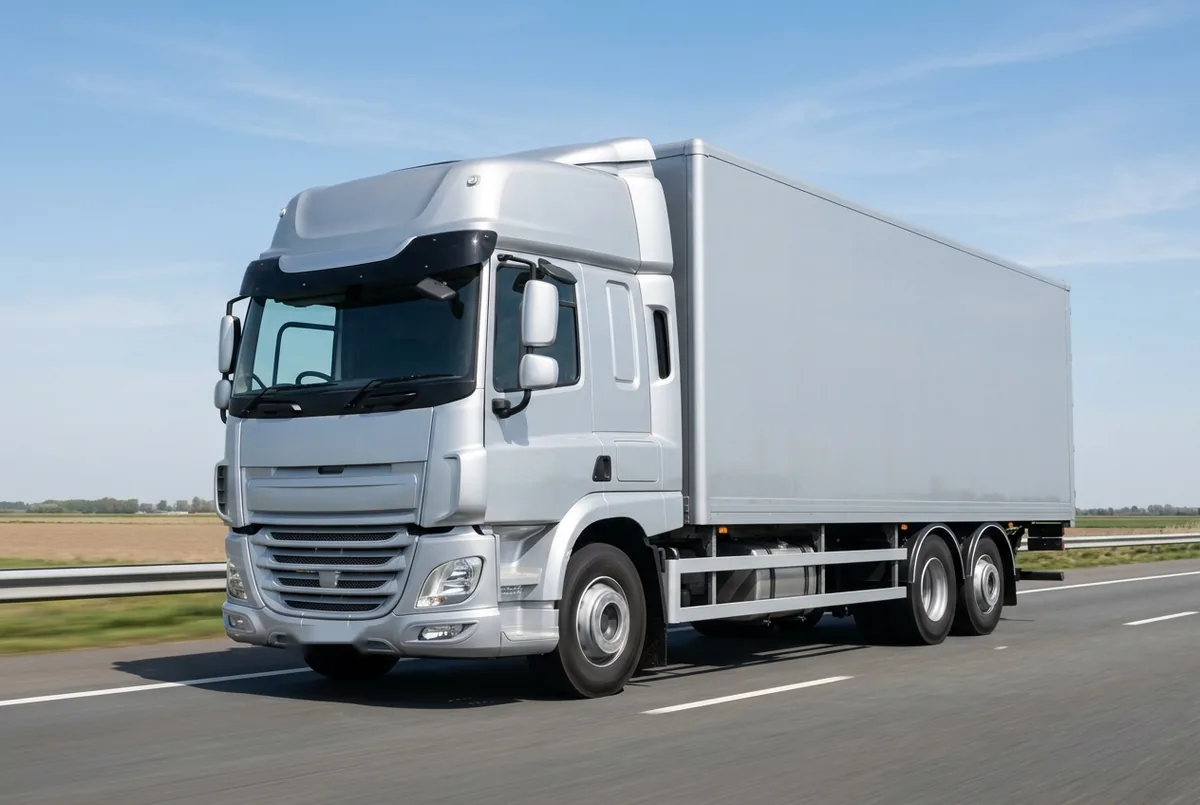 Generated illustration, not a photograph: DAF CF 480 FTP, lorry, a 6×2 rigid lorry