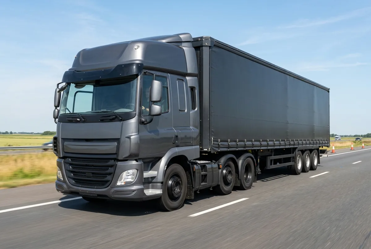 Generated illustration, not a photograph: DAF CF 480 FTT, a 6×4 tractor unit