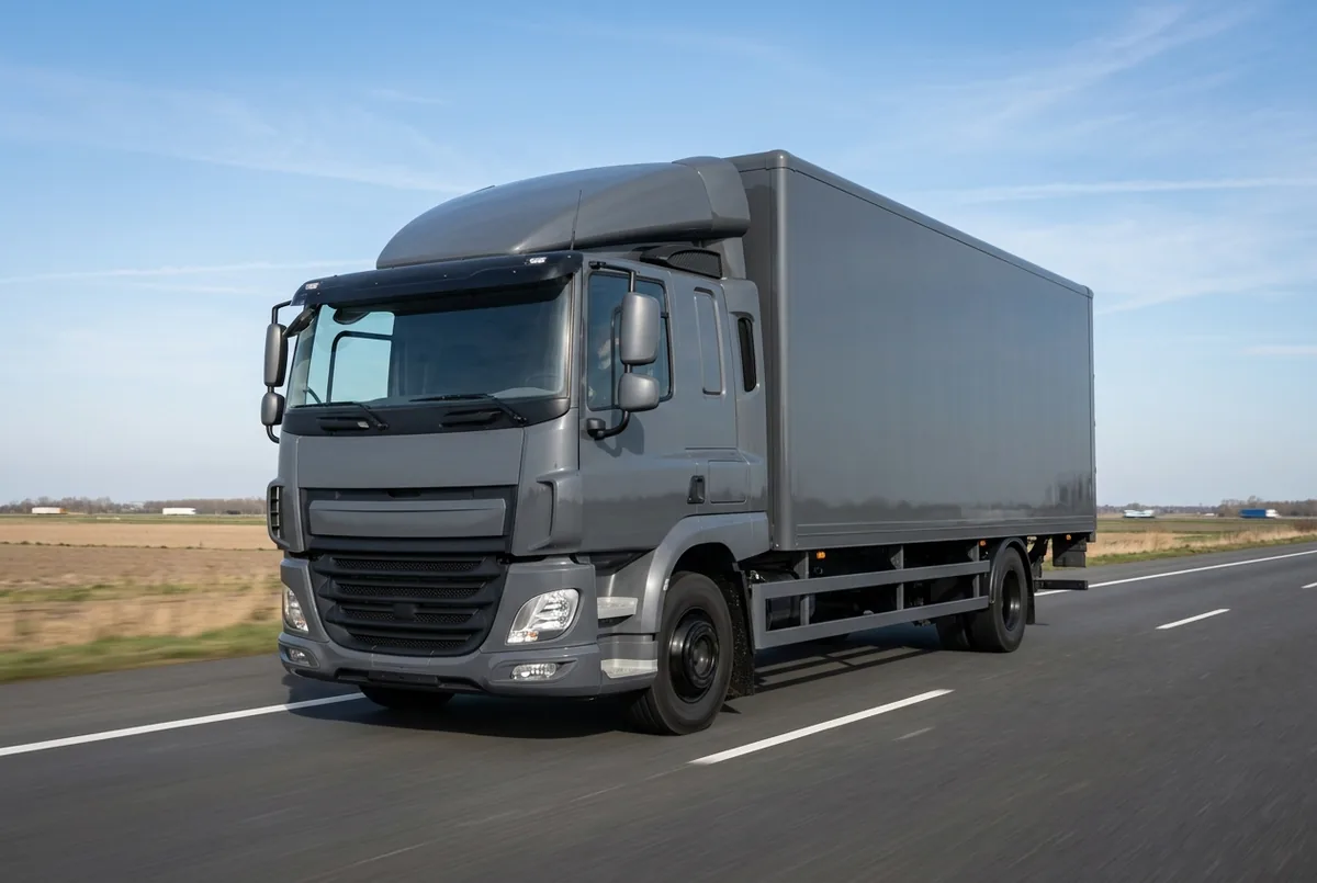 Generated illustration, not a photograph: DAF CF 530 FA, a 4×2 rigid lorry
