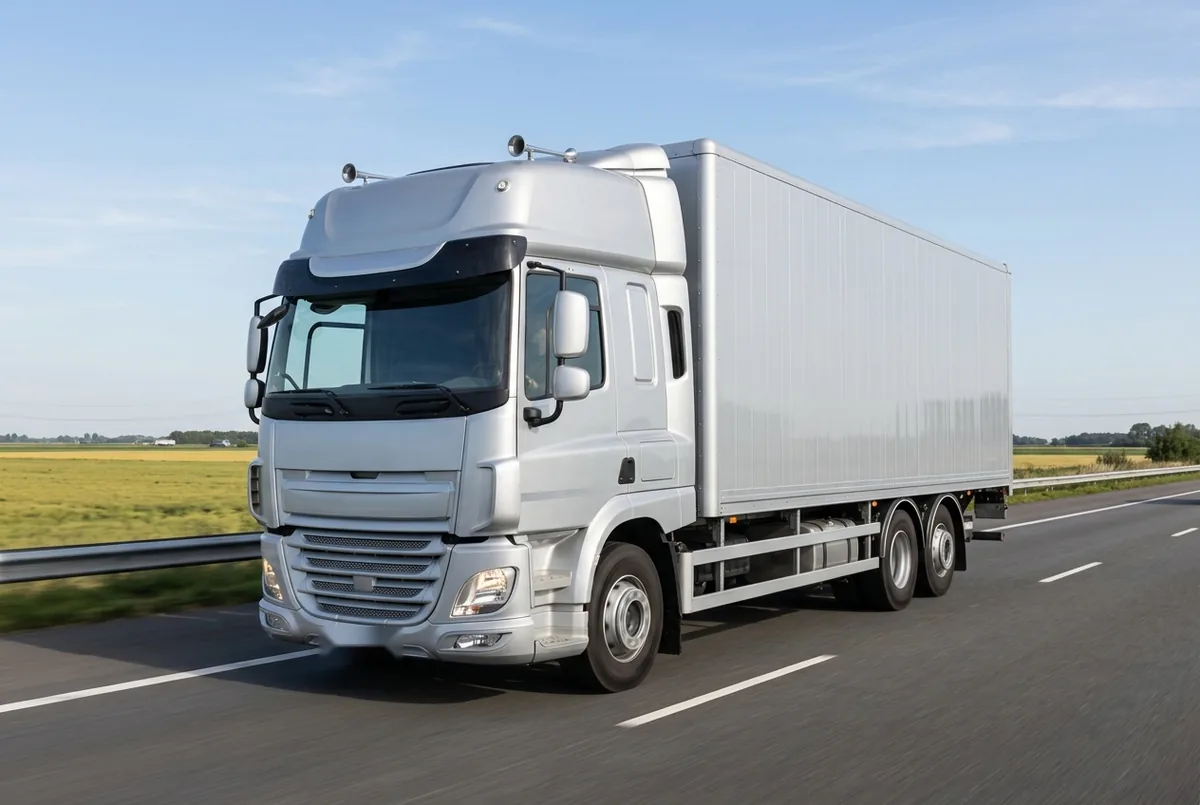 Generated illustration, not a photograph: DAF CF 530 FTG, lorry, a 6×2 rigid lorry