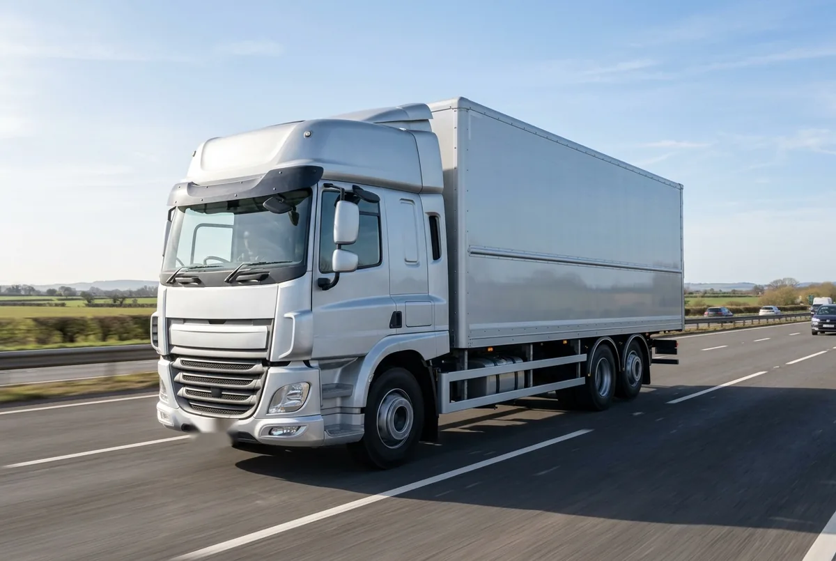 Generated illustration, not a photograph: DAF CF 530 FTP, lorry, a 6×2 rigid lorry