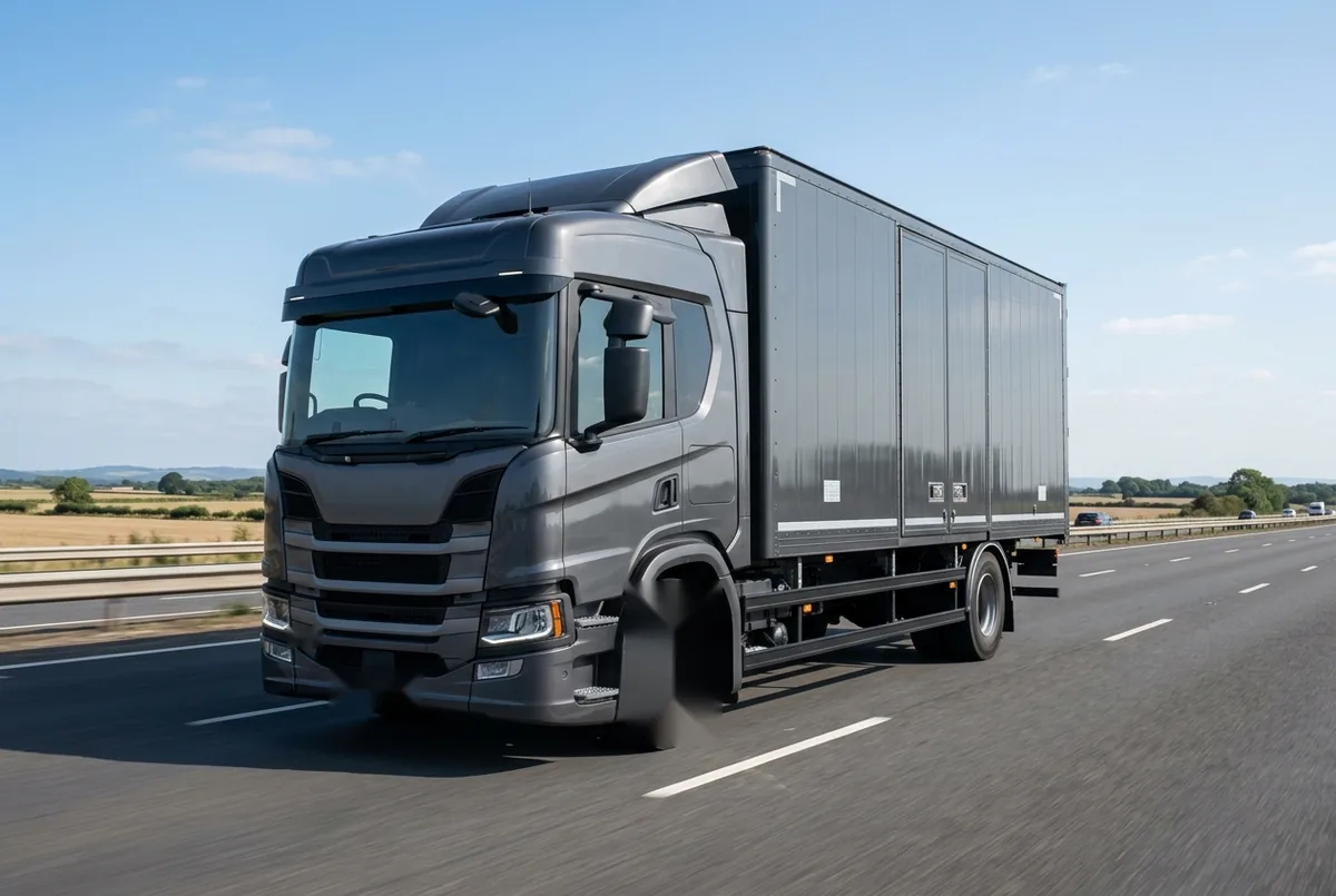 Generated illustration, not a photograph: Scania G 370 B4x2, a 4×2 rigid lorry