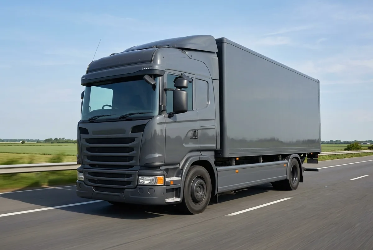 Generated illustration, not a photograph: Scania G 410 B4x2, a 4×2 rigid lorry