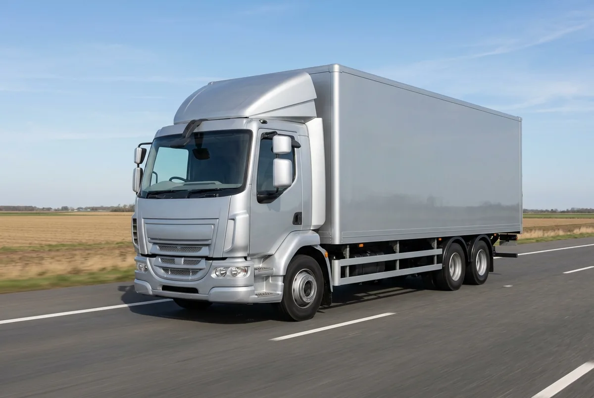 Generated illustration, not a photograph: DAF LF 230 FAG, a 6×2 rigid lorry