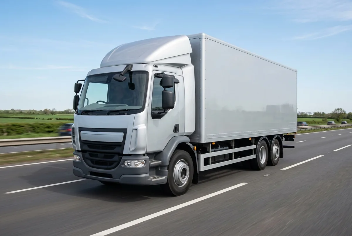 Generated illustration, not a photograph: DAF LF 260 FAG, a 6×2 rigid lorry