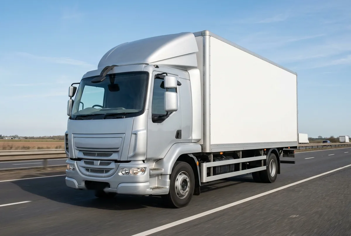 Generated illustration, not a photograph: DAF LF 280 FA, a 4×2 rigid lorry
