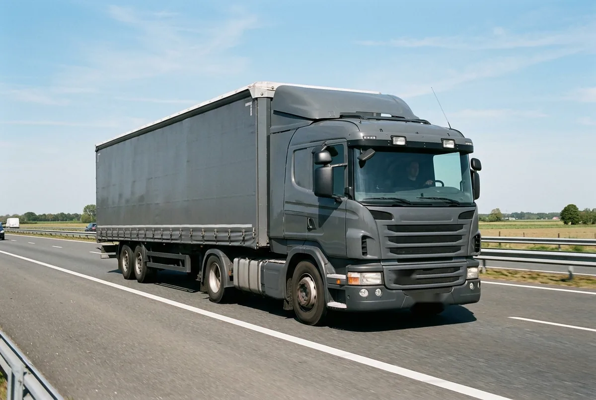 Generated illustration, not a photograph: Scania P 420 A4x2, a 4×2 tractor unit