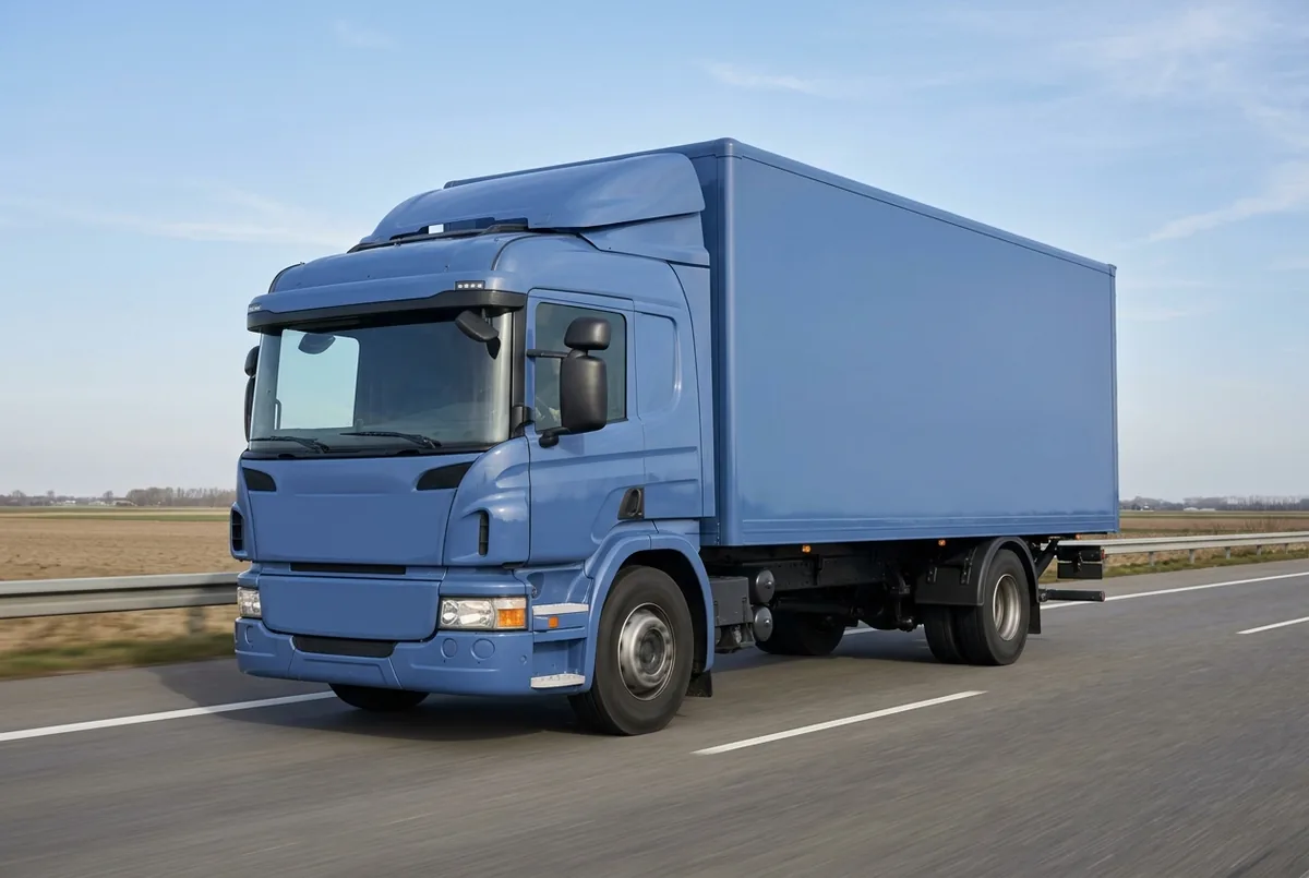 Generated illustration, not a photograph: Scania P 420 B4x2, a 4×2 rigid lorry