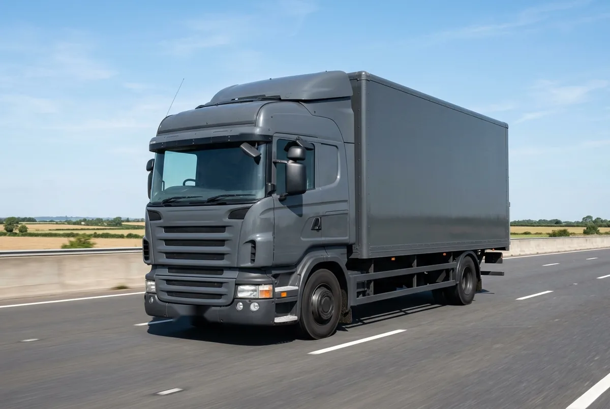 Generated illustration, not a photograph: Scania R 420 B4x2, a 4×2 rigid lorry