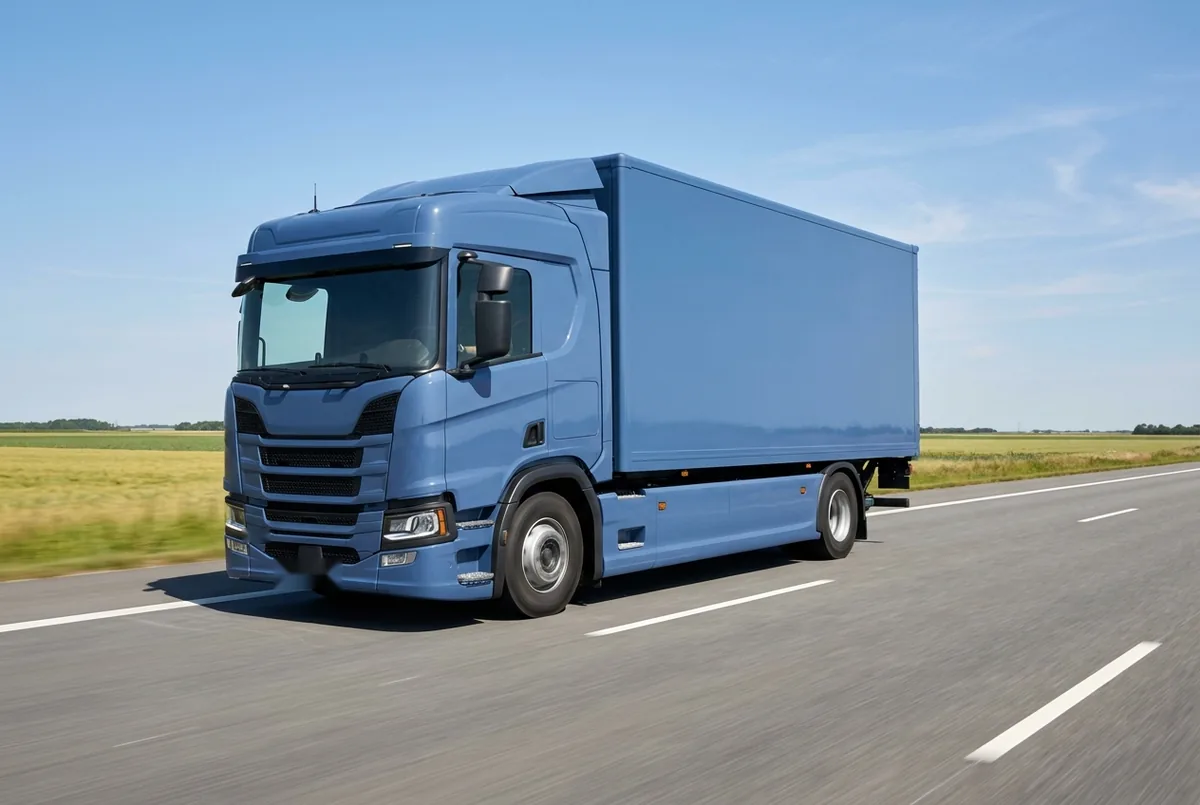 Generated illustration, not a photograph: Scania R 500 B4x2, a 4×2 rigid lorry