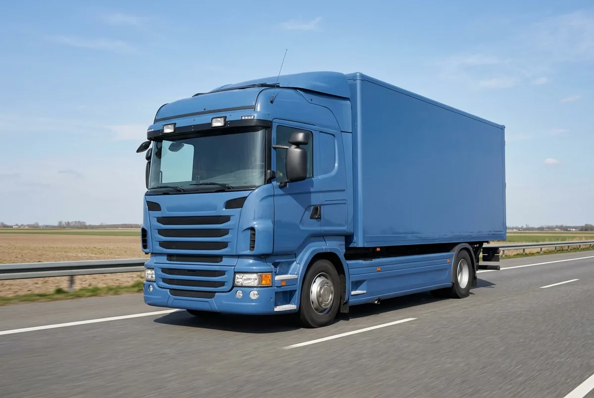 Generated illustration, not a photograph: Scania R 520 B4x2, a 4×2 rigid lorry