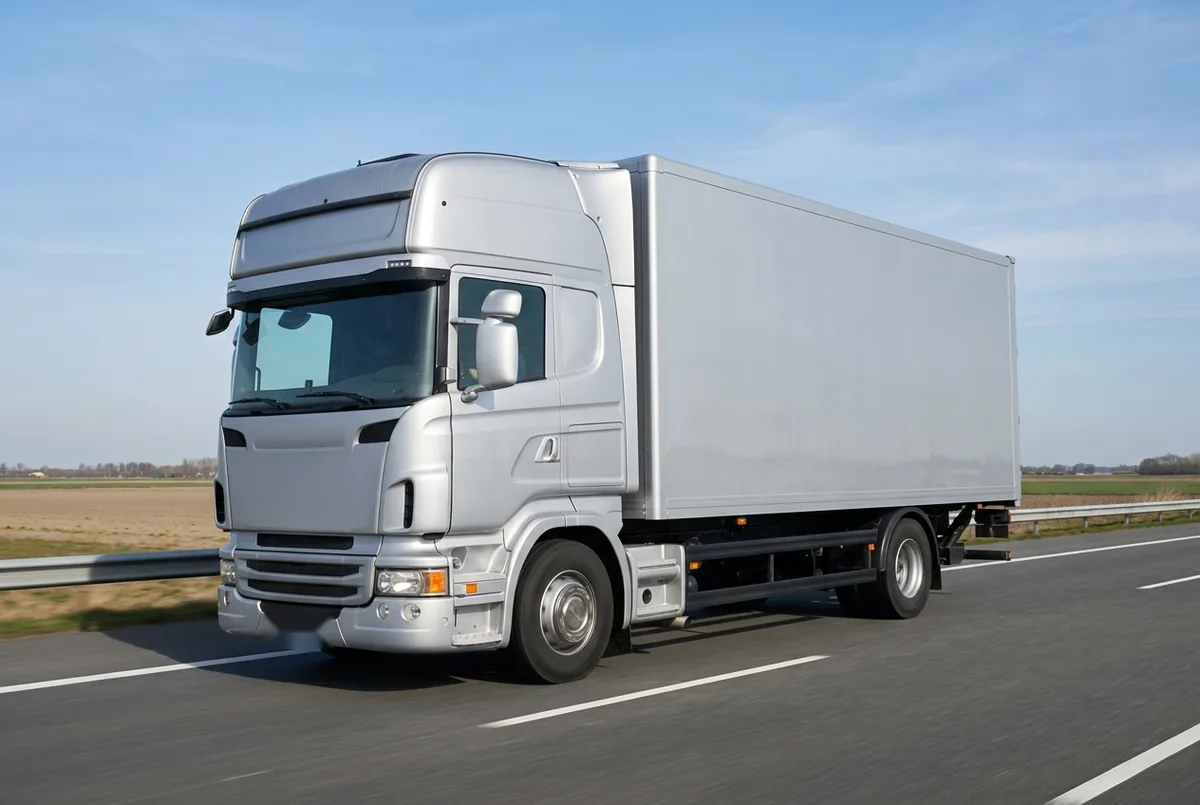 Generated illustration, not a photograph: Scania R 540 B4x2, a 4×2 rigid lorry