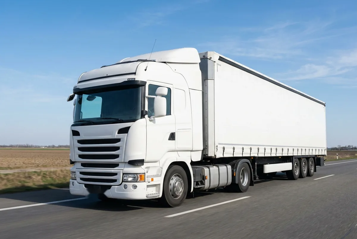 Generated illustration, not a photograph: Scania R 580 A4x2 (2018–2021), a 4×2 tractor unit
