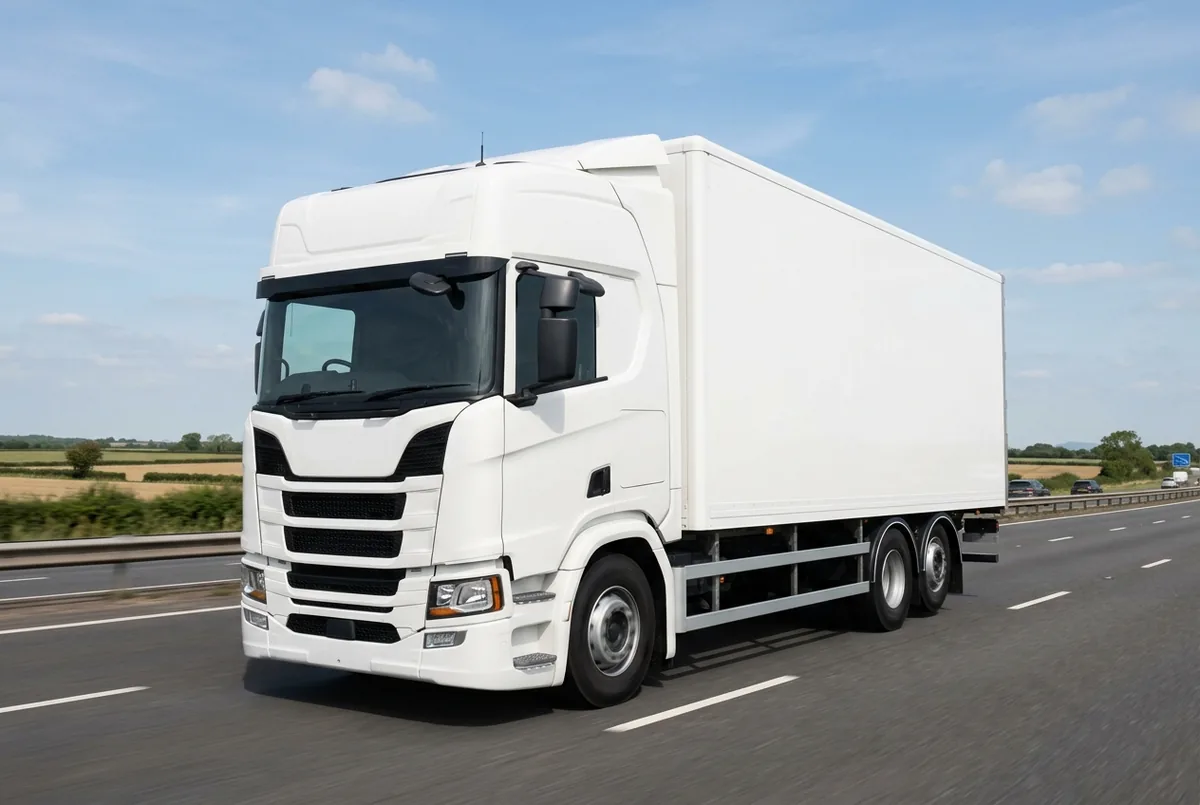 Generated illustration, not a photograph: Scania R 650 B6x2*4, a 6×2 rigid lorry