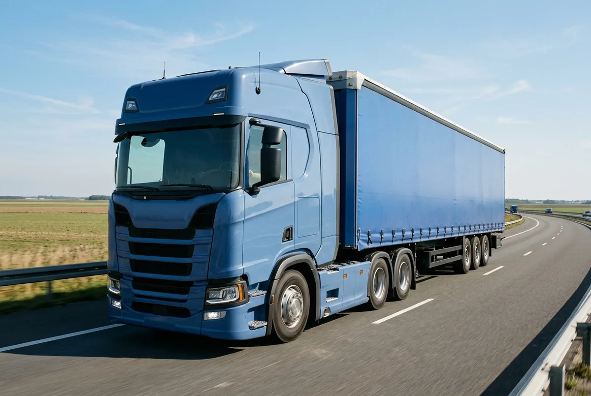 Generated illustration, not a photograph: Scania S 540 A6x4, a 6×4 tractor unit